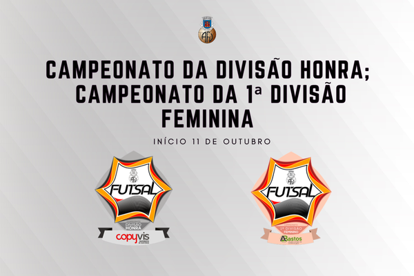 Principais campeonatos distritais de futsal começam este sábado